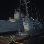 USS Quapaw Sinks